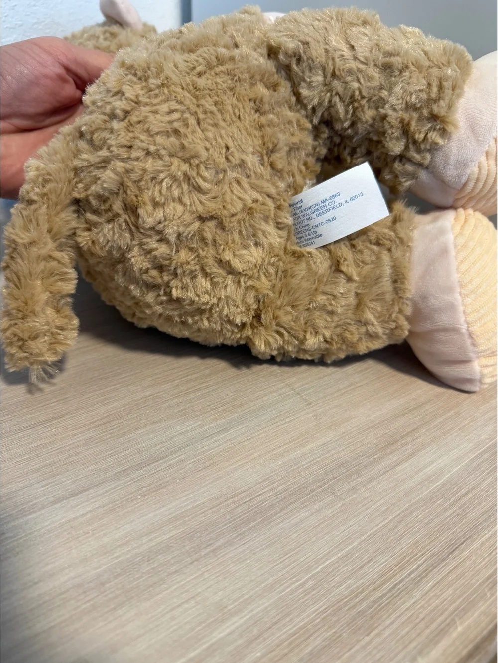 Walgreens Plush Monkey Holding 'Be Mine' Heart Stuffed Animal